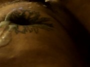 Huge cumshot from muscle stud