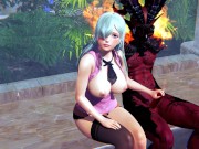 Demon hard fuck in the mouth of princess elizabeth 2/16