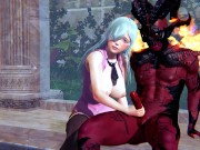 Demon hard fuck in the mouth of princess elizabeth 6/16