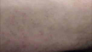 car jerk HUGE CUM!