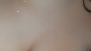 Watch me play with my big tits 😜