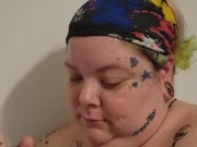 Bbw smoking in tub #2  11/16