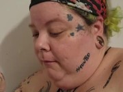 Bbw smoking in tub #2  14/16