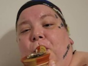 Bbw smoking in tub #2  16/16