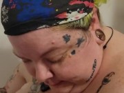 Bbw smoking in tub #2  6/16