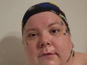 Bbw smoking in tub #2  7/16