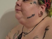 Bbw smoking in tub #2  9/16