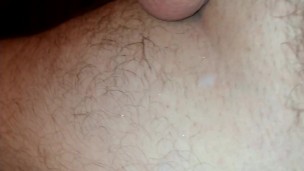 Using my cum as lube