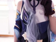 Genshin Impact, Keqing Sama's Sexual treatment on traveler 1/16