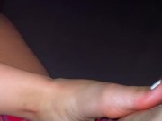 Slutty Teacher Gives Student With Big Dick Wet Foot Job 8/16