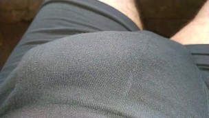Hard and pulsating cock