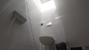 I pee in the toilet