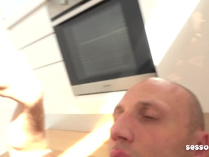 ITALIAN 147 cm MIDGET gets MY DICK (Italian Porn) - SESSO-24ORE