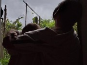 This time the rain also ended in a rainbow 10/16