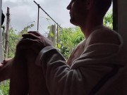 This time the rain also ended in a rainbow 4/16