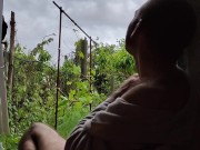 This time the rain also ended in a rainbow 7/16