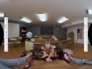 Naughty America - Hot College Babes get banged in the classroom! 9/16