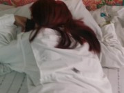 I have sex with a cute Japanese girl and then she wakes up. [Complete]  1/16