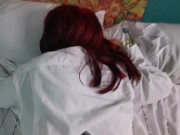 I have sex with a cute Japanese girl and then she wakes up. [Complete]  4/16