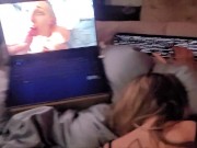 Fucking my step sister from behind