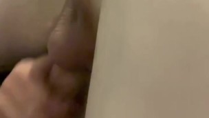 Licking my dick . Cum shot 