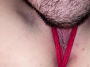 My first creampie - cum overflow 2/16