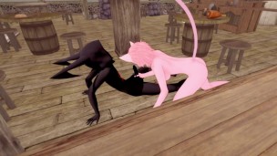 furry yiff jerks off monster inquisitor [3d hentai uncensored]