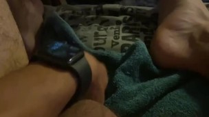 Fucking my ass with a toy 