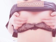 【乳首オナニー】寝起きで汗だく３回イキ 12/16