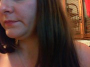 La tua sorellastra si bagna completamente i suoi pantaloni aderenti da yoga 11/16