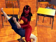 Succubus Meru Fucked A Tied Up Guy 15/16