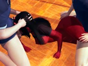 Succubus Meru hard double penetration 16/16