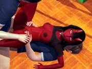 Succubus Meru hard double penetration 8/16