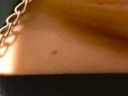Sexy milf fucks huge dildo 