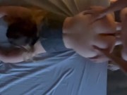 Sunday Morning Cum on Her Ass 7/16