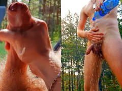 Дрочит хуй в лесу - порно видео на massage-couples.ru