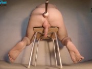 Multiple fucking machine prostate milking orgasms Pt3