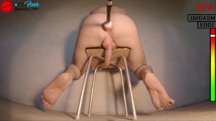 Multiple fucking machine prostate milking orgasms Pt3