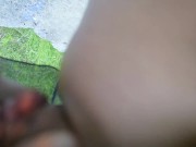 Amateur Milf badtaha pissing on the stone