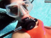 Italian underwater orgasming which Amelie 8/16