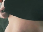 BBW Arab teases camera while she blows smoke 6/16