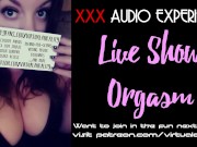 Online Live Show Orgasm (Audio Only - ASMR) 7/16