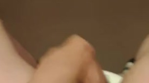 エロい声した男のどろっと精液オナニー1