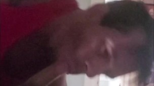 Daddy waking his  stepson up with a blow job 💦