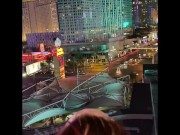 Used this hooker in Las Vegas. On the 22nd floor balcony. (Cost me 200) cheap whore 10/16