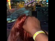 Used this hooker in Las Vegas. On the 22nd floor balcony. (Cost me 200) cheap whore 6/16