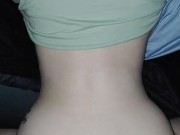 PAWG teen couldnt stop moaning for doggystyle 13/16