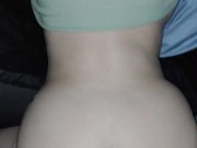 PAWG teen couldnt stop moaning for doggystyle 16/16