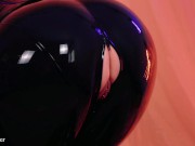 Latex Hot Teasing Video, Rubber Catsuit Arya Grander 3/16