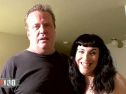 Busty mature bitch fucked for first time in front of camera 1/16